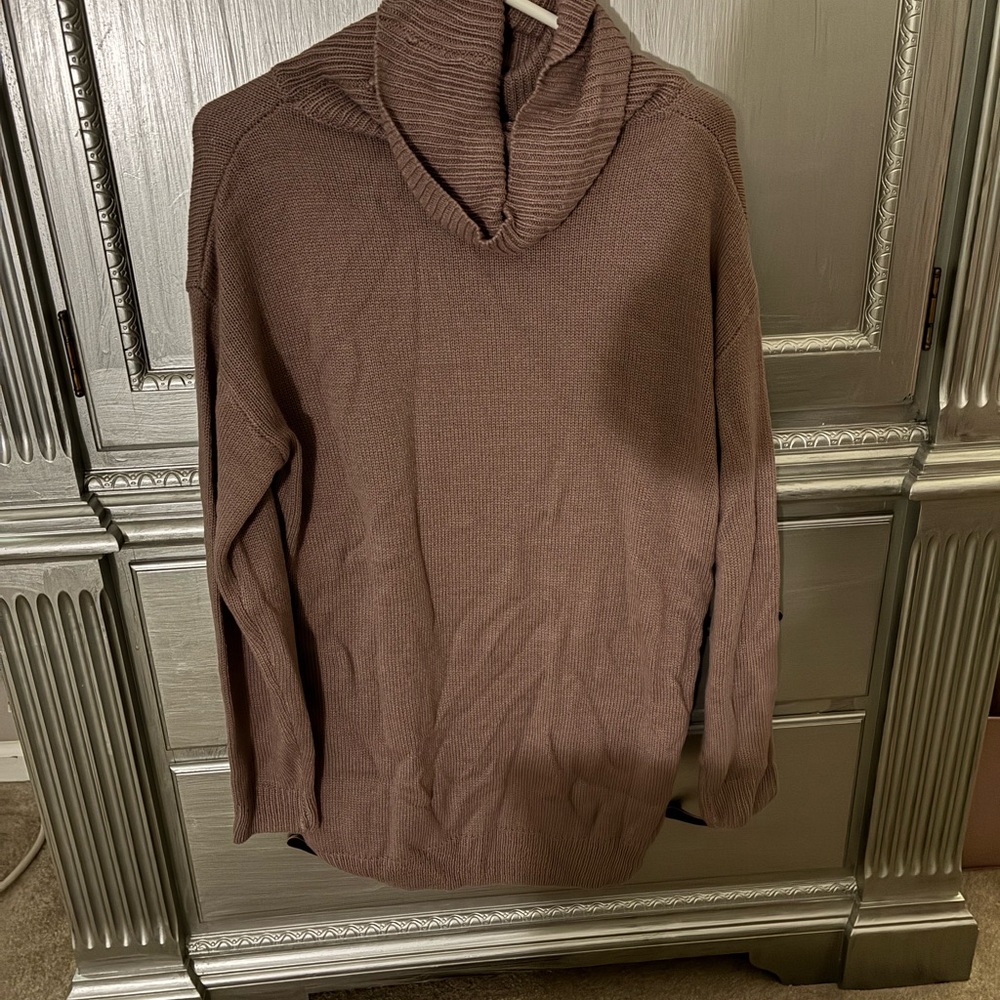 SHEIN Taupe Knit Sweater